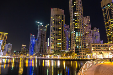 Fototapeta na wymiar Dubai marina