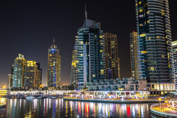 Naklejka premium Dubai marina