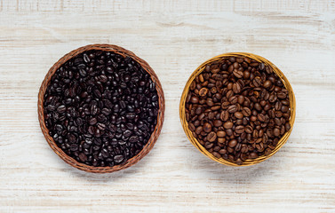 Black and Brown Coffee Beans