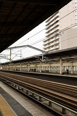 Train station in Japan