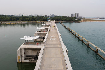 Seascape in Singapore