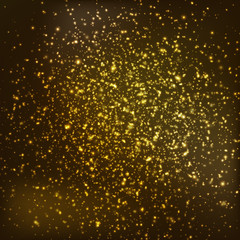 gold stars abstract background