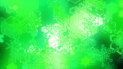 透き通ったパーティクル