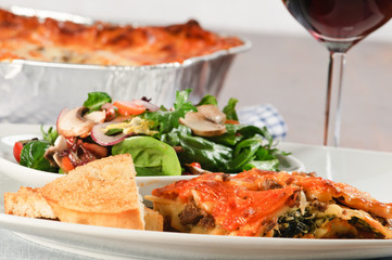 Lasagna Dinner