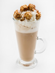 coffee with whipped cream