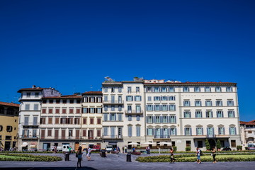 Fototapeta na wymiar Florenz, Piazza Santa Maria Novella