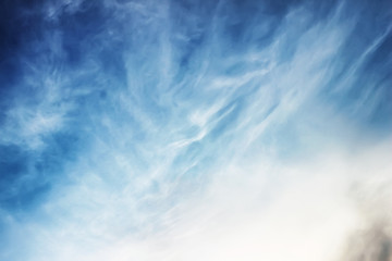 blue sky cloud sunset