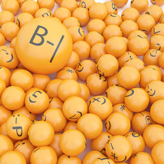 3d rendering background of emoticons