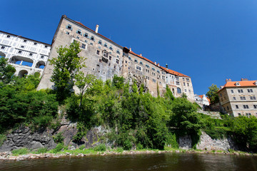 Fototapeta premium Castle of Czech Krumlov, Cesky Krumlov, Bohemia, Czech Republic