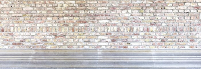 Old brick wall  background