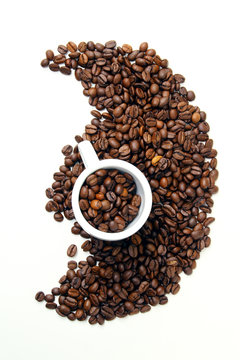 concept of coffee beans