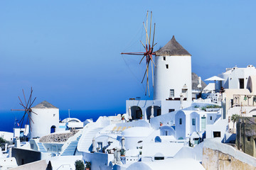 Oia is the most beautiful village on the Greek island  Santorini © jirmar