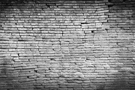 Brick wall texture pattern or brick wall background for interior or exterior design with copy space for text or image.