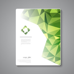 Brochure cover and logo design