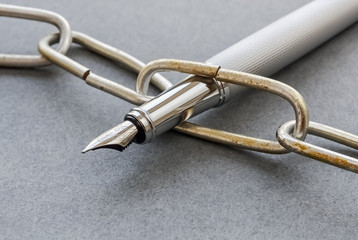 Pen and chain