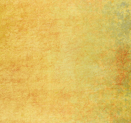 Fototapeta premium Yellow grunge wall for texture background