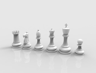 Chess pieces