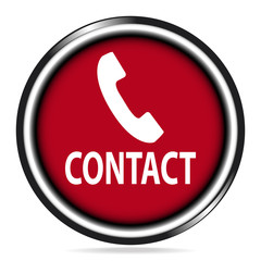 Contact button, Operator, contact sign icon badge illustration