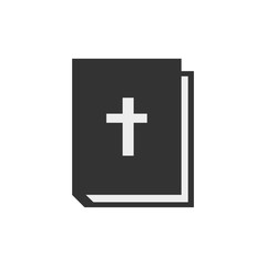 Icon bible on a isolated white background