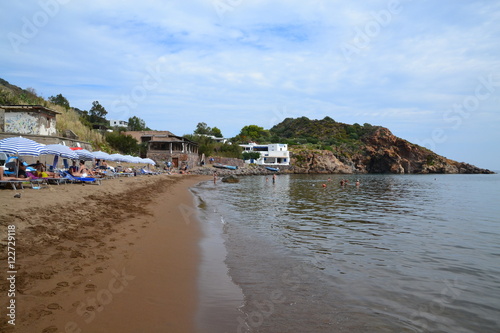 Isola Di Panarea La Cala Degli Zimmari Stock Photo And
