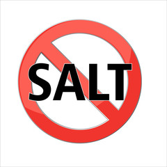 no salt sign