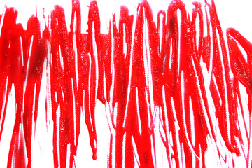 set 8. bloodstains on isolated white background