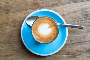 Piccolo latte coffee
