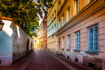 Fototapeta premium European Street