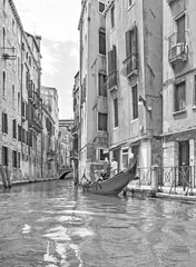 Deurstickers Gondels gondola in Venice
