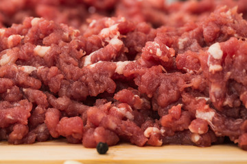 Minced beef