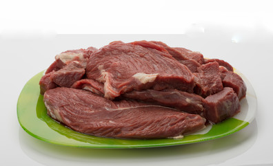 Raw meat