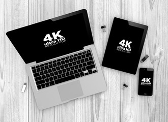 4K Ultra HD resolution screens