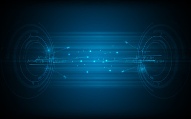 vector networking data traffic concept circular pattern design background