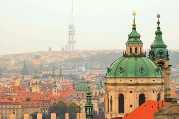 Zauberhaftes Prag / Blick vom Prager Burgberg über die 