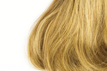 Fototapeta premium Hair on a white background