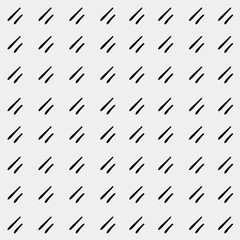 Monochrome minimalist hand drawn pattern dash