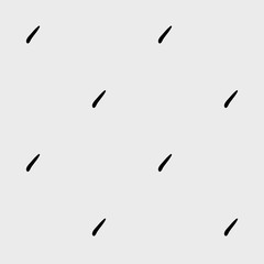 Monochrome minimalist hand drawn pattern dash