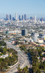 Naklejka premium View Over LA