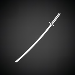 Japanese sword icon