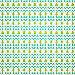 vector seamless pattern of christmas tree
