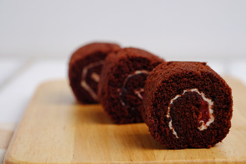 Chocolate roll.