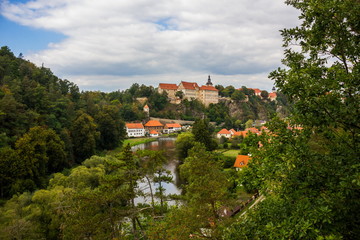 Castle Bechyne, South Bohemia, Czech Republic.