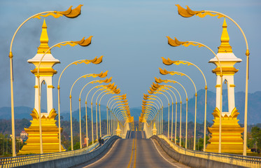 thailand nakhonphanom  lao  border bridge