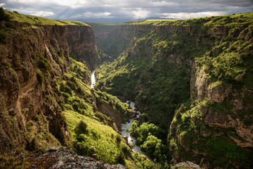 Canyon in Kazakhstan - 122748532