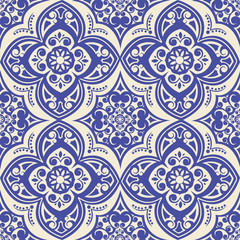 vector seamless floral pattern background