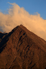 Paysage de montagne dans la région du Mont-Blanc.