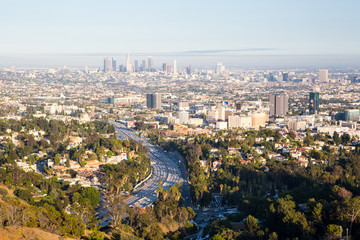 Fototapeta na wymiar View Over LA