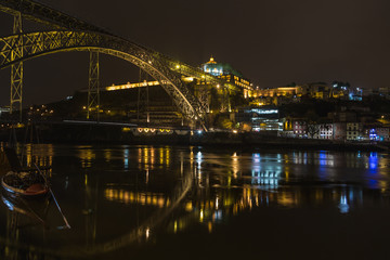 Fototapeta na wymiar Portugal Porto Bridge
