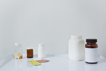 Assortment of tablets