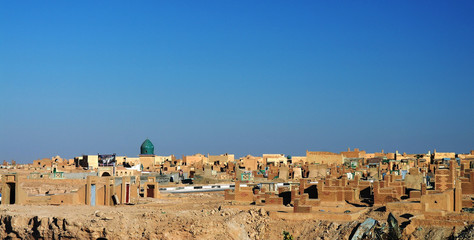 An-Najaf muslim cemetery, largest in the world, Iraq